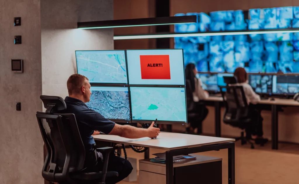 24/7 alarm monitoring with instant emergency response by Maxguard