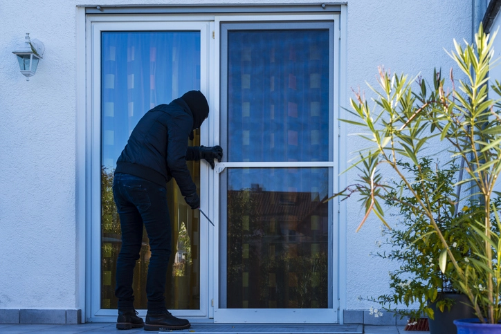 Wide-area motion detector for home and business alarm coverage