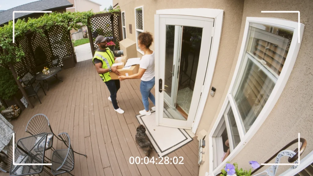 Maxguard outdoor camera with motion detection and two-way audio