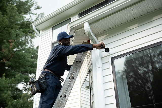 Maxguard professional security system installation in your home
